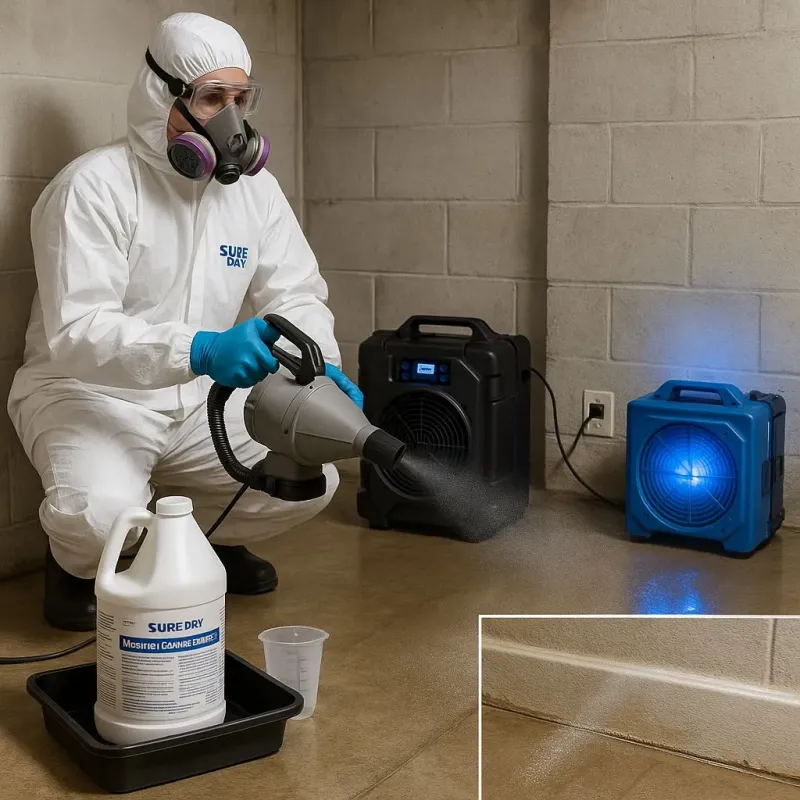 Sanitization and Odor Removal process in Lufkin, TX
